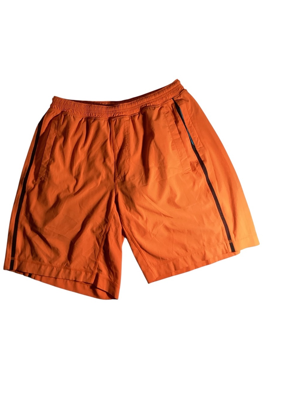 Lululemon Men's Performance Orange Athletic Shorts